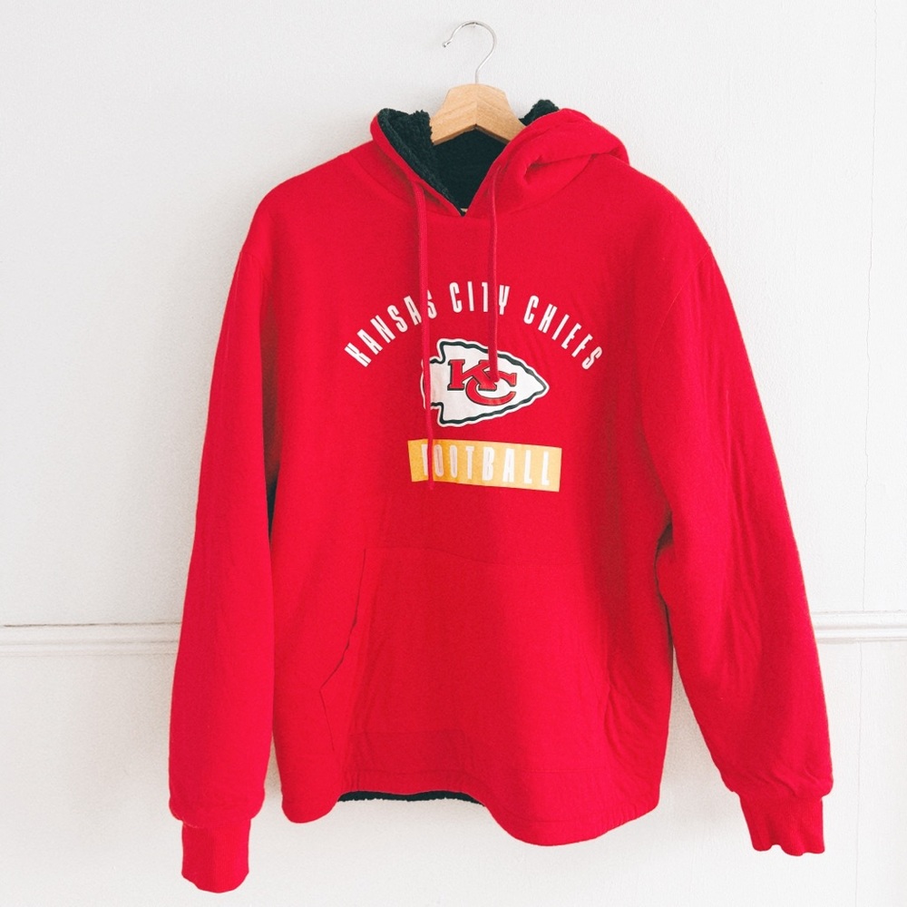 KANSAS CITY CHIEFS > Fleece-Lined Hoodie